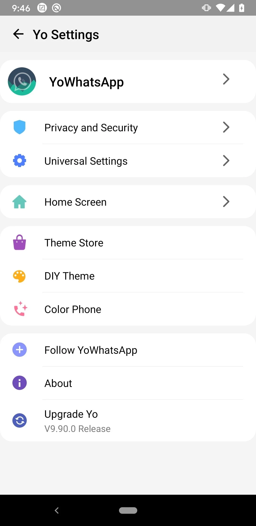 YOWhatsApp (YoWA) — zrzut ekranu 3